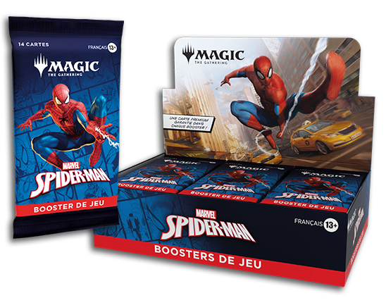 [boostermagicmarvel] Magic The Gathering - Wizards of the Coast - Marvel’s Spider-Man - Booster de Jeu