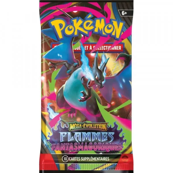 [boosterflammefant] Booster pokémon méga-Évolutions - flammes fantasmagoriques - cartes a collectionner française