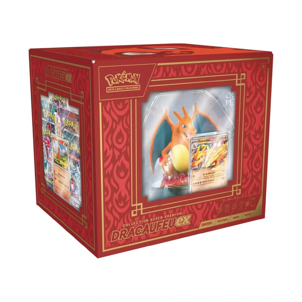 POKEMON Coffret Collection super-premium Dracaufeu EX