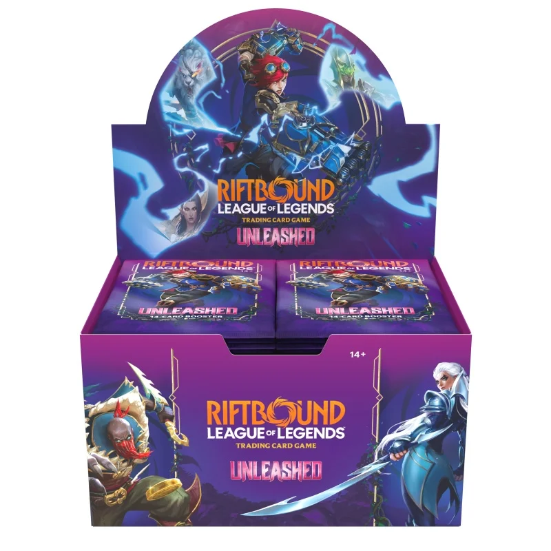 League of Legends - League of Legends - Boite de - 24 Boosters - Riftbound - Boite de 24 Boosters - unleashed (En Anglais)